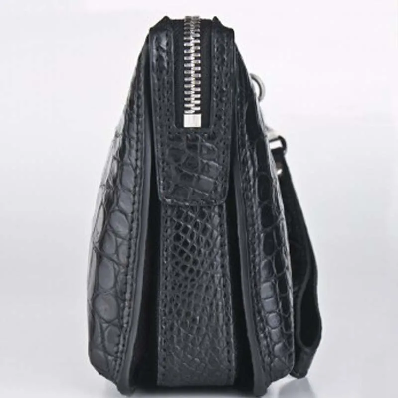 weitasi Crocodile bag man hand fashion leather capacity business casual without stitching black male clutch |