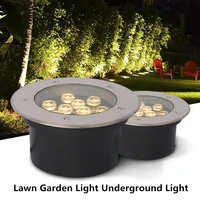 ip68 waterproof lawn garden light underground light led lights for garden decoration dc24v ac220v outdoor flooring lamp post 9w