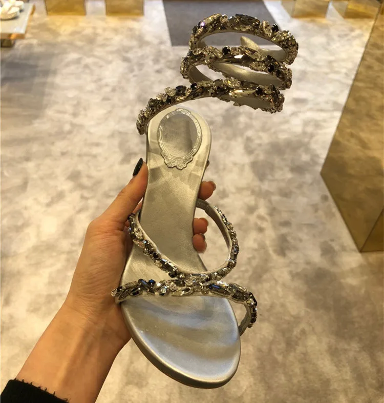 Шикарные женские босоножки на высоком каблуке коллекция 2020 года обувь с ремешком