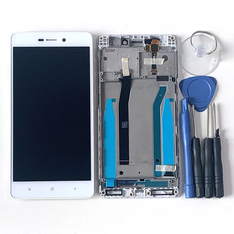 ЖК дисплей 5 0 &quotM &amp Sen для Xiaomi Redmi 3 3S Pro экран + сенсорная панель дигитайзер рамка 3X