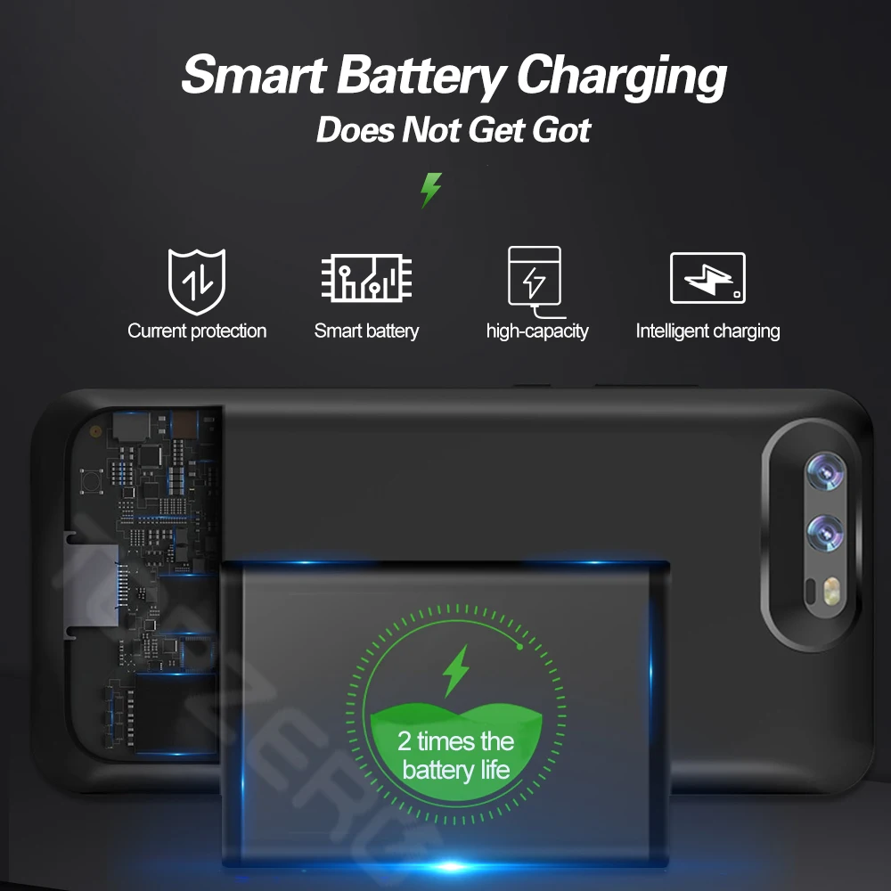 Чехол для зарядного устройства Huawei P20 Pro/Mate 20X/View 10/P10/Mate 9 чехол аккумулятора
