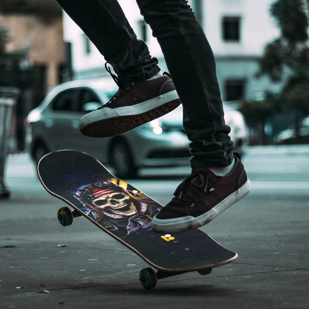 

Four-wheel Skateboard Grip Tape Electric Board Waterproof Stickers