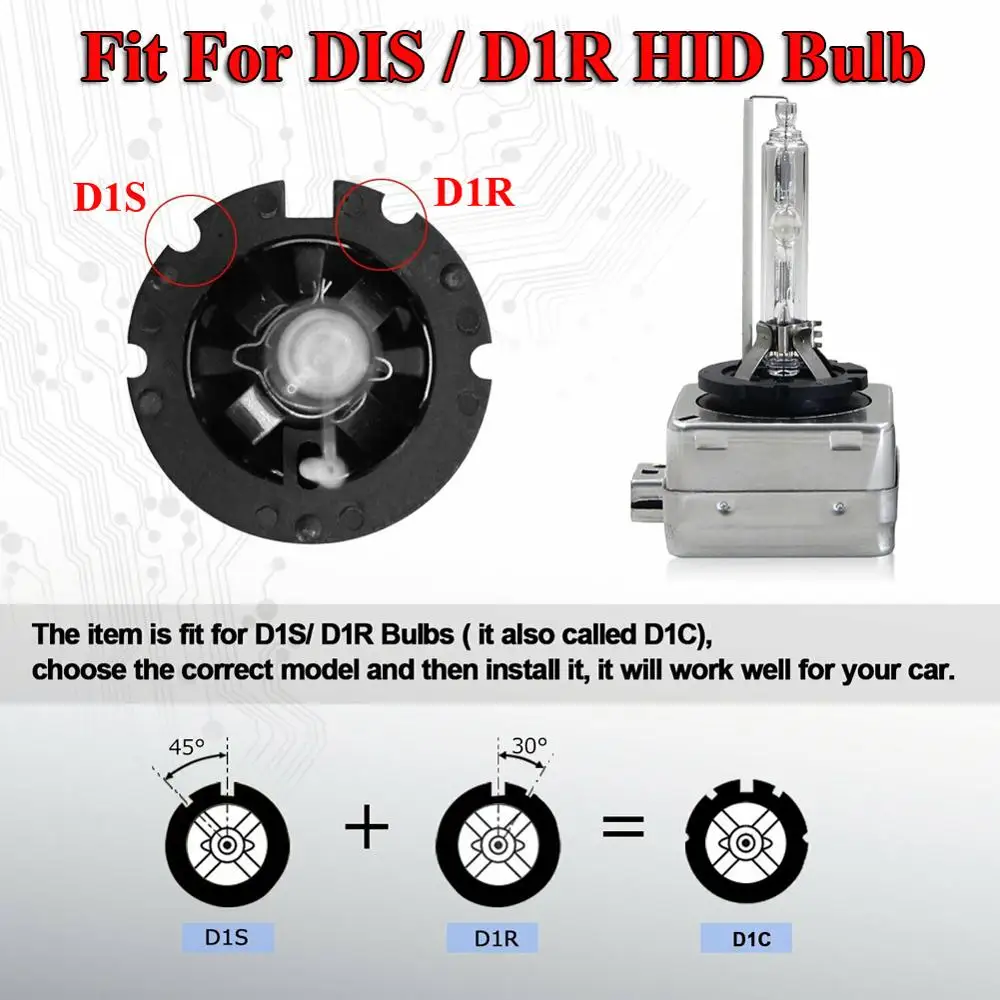 2 шт. D1R Ксеноновые лампы для передних фар 12V 35W 8000K Cadilla c Cadillac Escalade ESV EXT 2003-2014