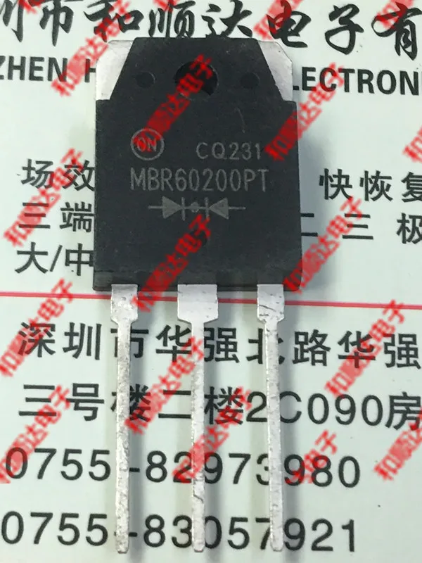 

1 шт. MBR60200PT TO-247 200V 60A