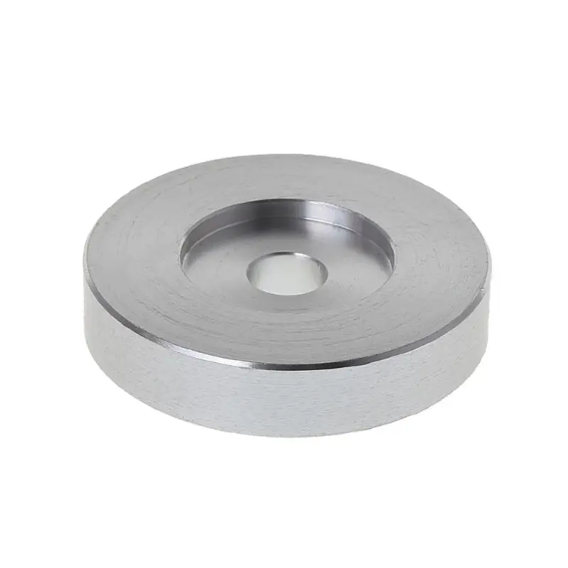 

2021 New Record Turntable Adapter 45 RPM Aluminum Silver for 7" Vinyl Technics SL1200 Series