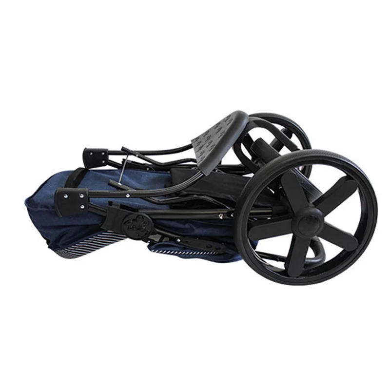 

Hot Sale Large Luxury Cheap Lightweight Multifunction Foldable Pets Dogs 3 Wheels Strollers Fold Cats Trolley For Wholesale Gear