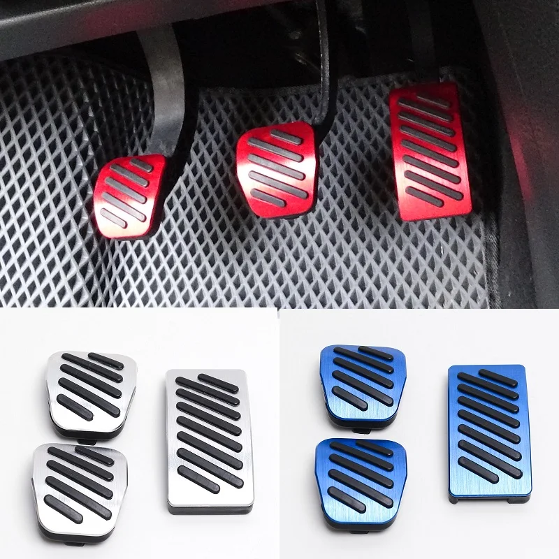 3 цвета акселератора газа Тормозная педаль сцепления для Lada Vesta 2016 + Седан