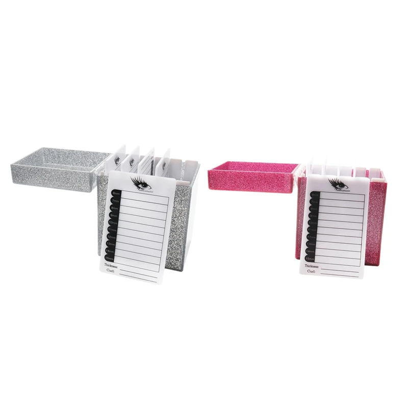 

5 Layers Eyelash Storage Box Makeup Organizer Eyelash Display Stand Grafting Eyelash Extension Tool