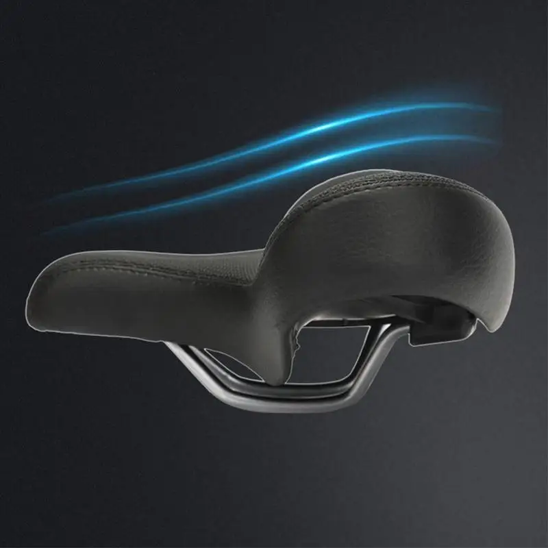 Удобные расширенные сиденья для велосипеда электрического Большие дышащие