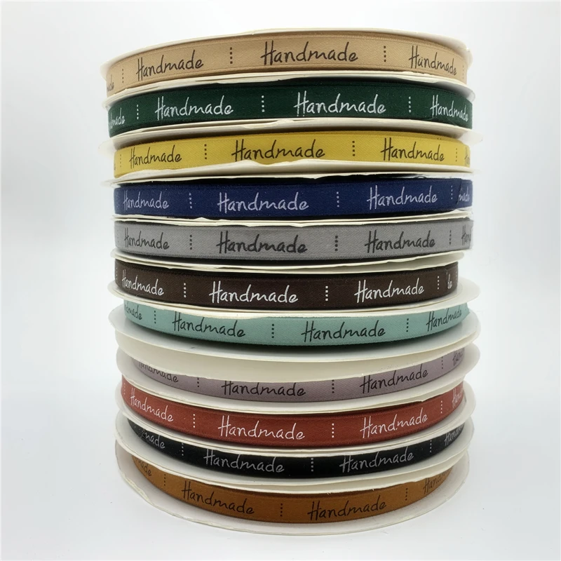 5 ярдов/партия лента из полиэстера и хлопка 3/8 дюйма (10 мм)|Ленты для шитья| |