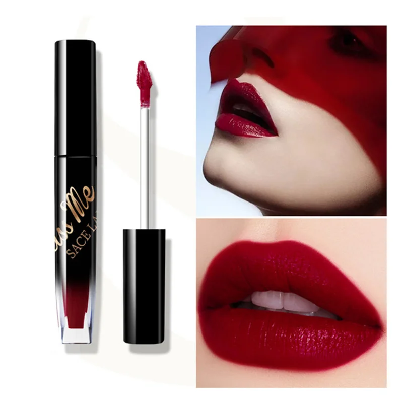 

Velvet Liquid Moisturizing Lip Glaze Lasting Liquid Lipstick Make Up Matte Lip Gloss Natural Blush Waterproof Cosmetics 6colors