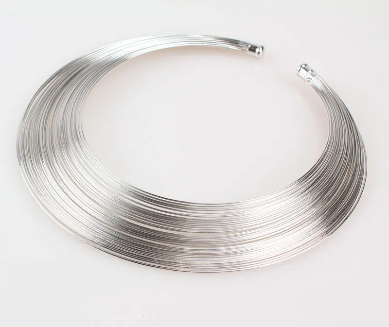 Модные Ювелирные наборы из Дубая африканские женские золотые провода ожерелье