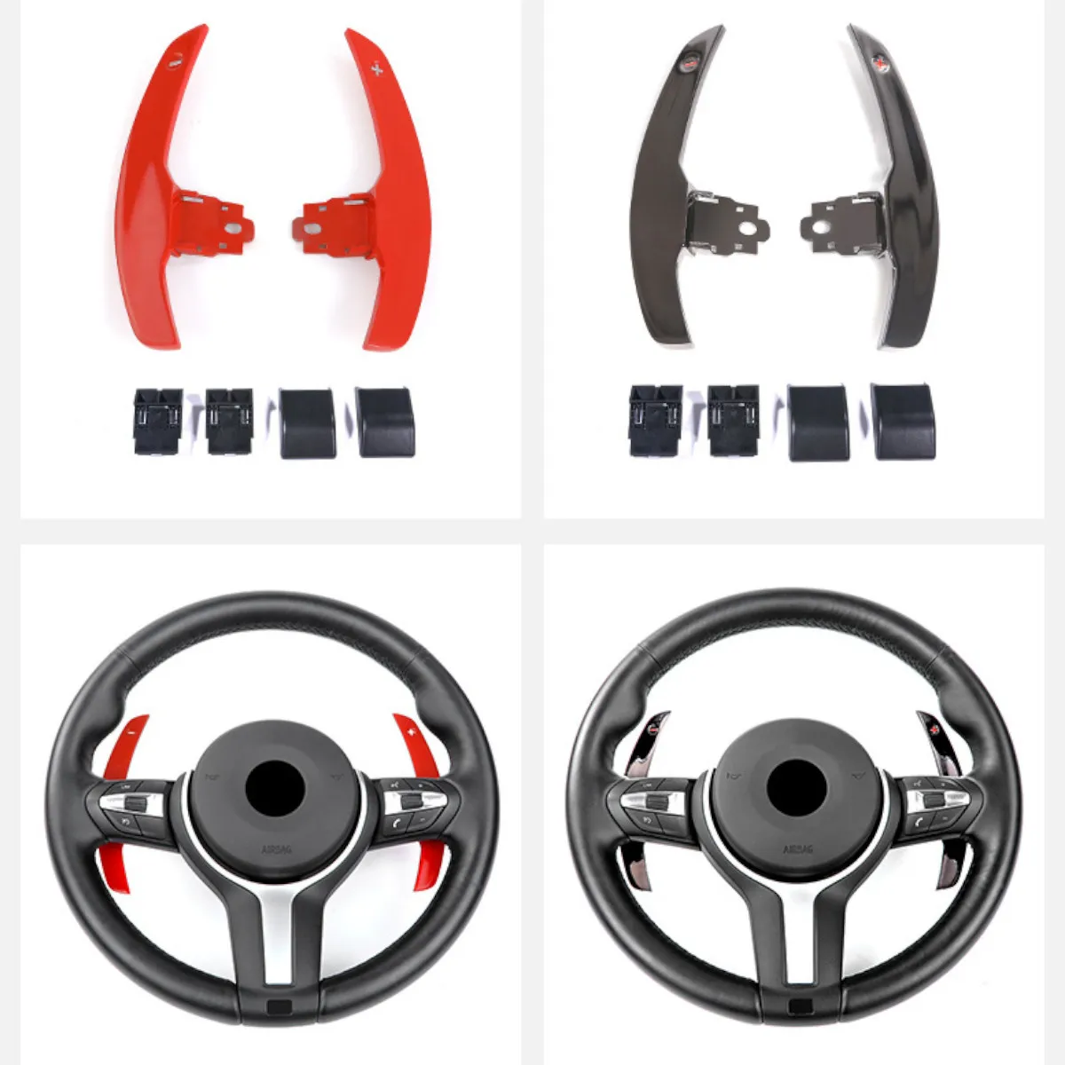 

Новинка, 1 пара, удлинитель рулевого колеса для BMW 1 серии F20 F21 2 серии F22 F23 Active Tourer 3 серии F30 F31