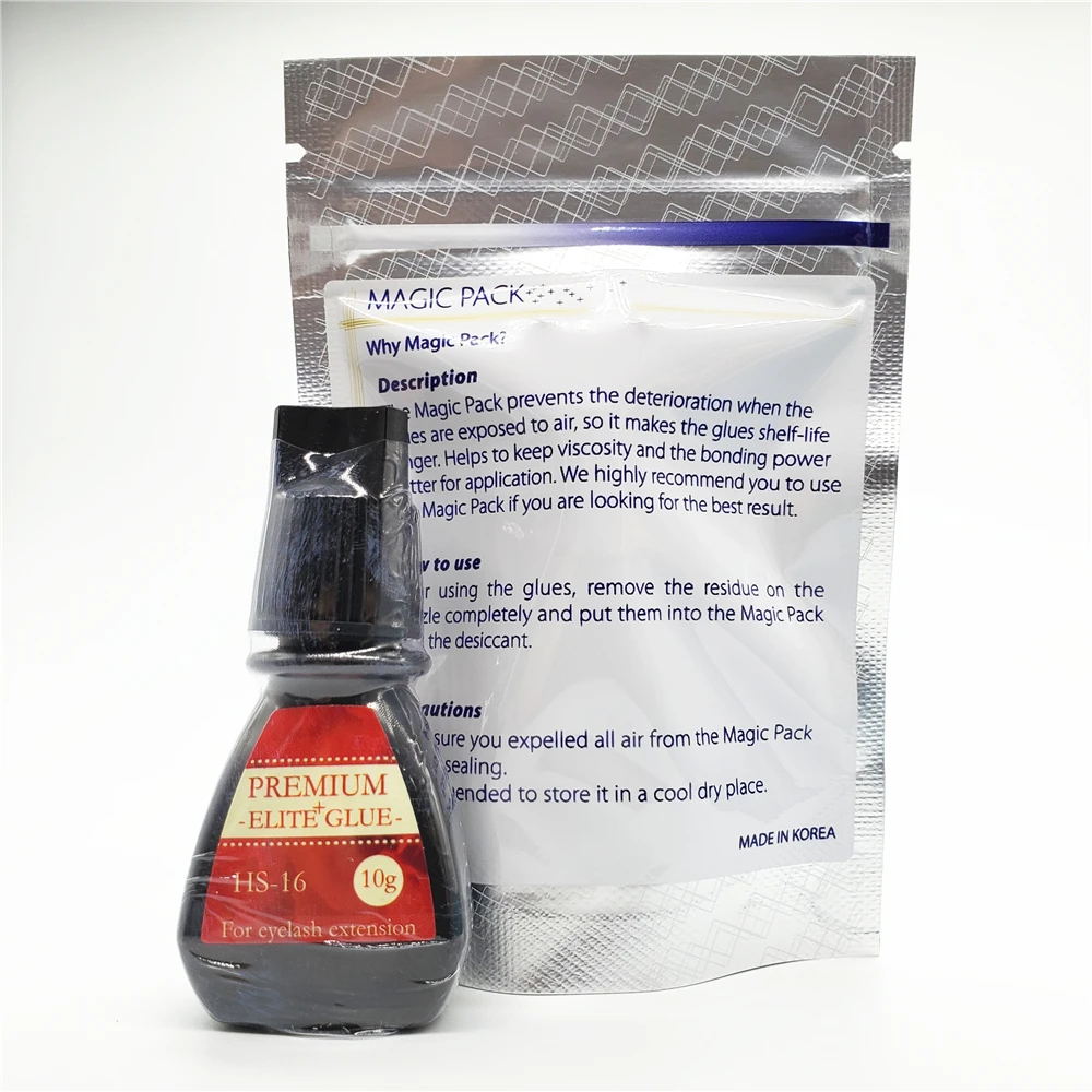 4 бутылки горячая распродажа 10 г Премиум Элита Плюс объем клей HS 16 для наращивания