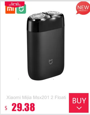 Xiaomi Smate турбинная Бритва Электрический мужской перезаряжаемый нож для бороды мини-Студенческая Xiaomi Электрическая Бритва удобная чистка