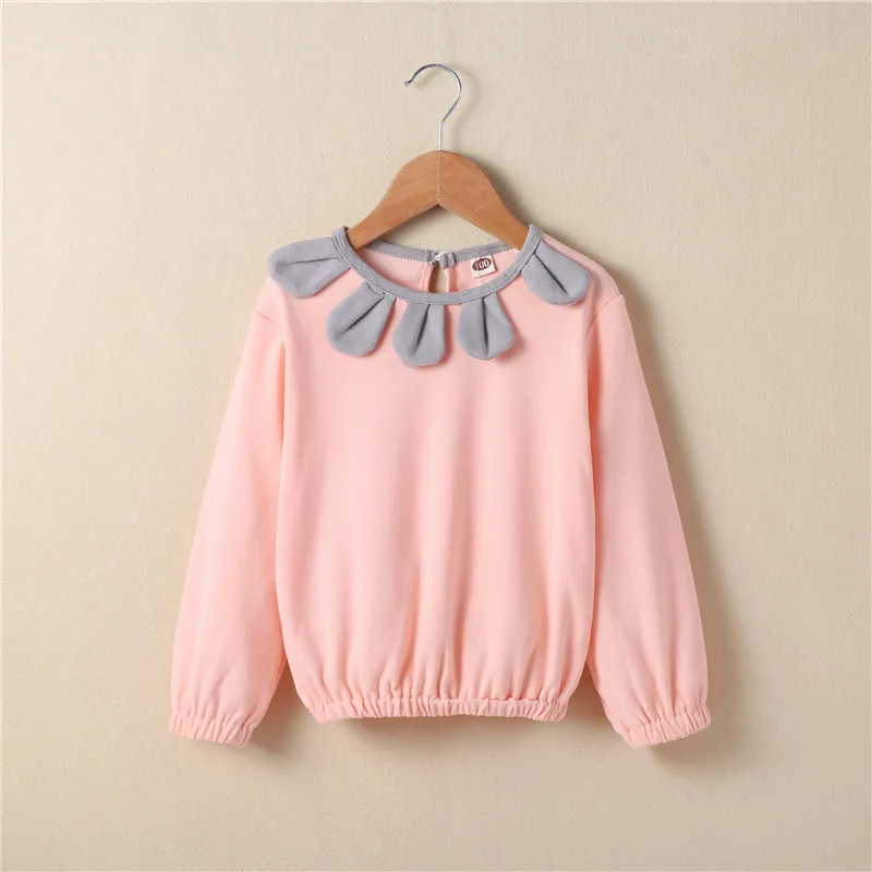 Футболки для девочек весна осень 2020 топы одежда детские футболки маленьких с