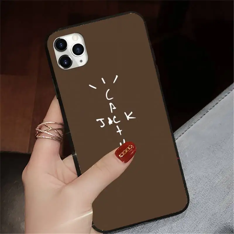 

Cactus jack letter words Phone Case for iPhone 11 12 pro XS MAX 8 7 6 6S Plus X 5S SE 2020 XR