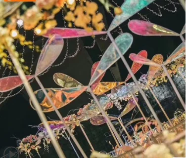 Новинка реквизит для свадьбы пленка со стрекозой крыльями Luyin железное украшение