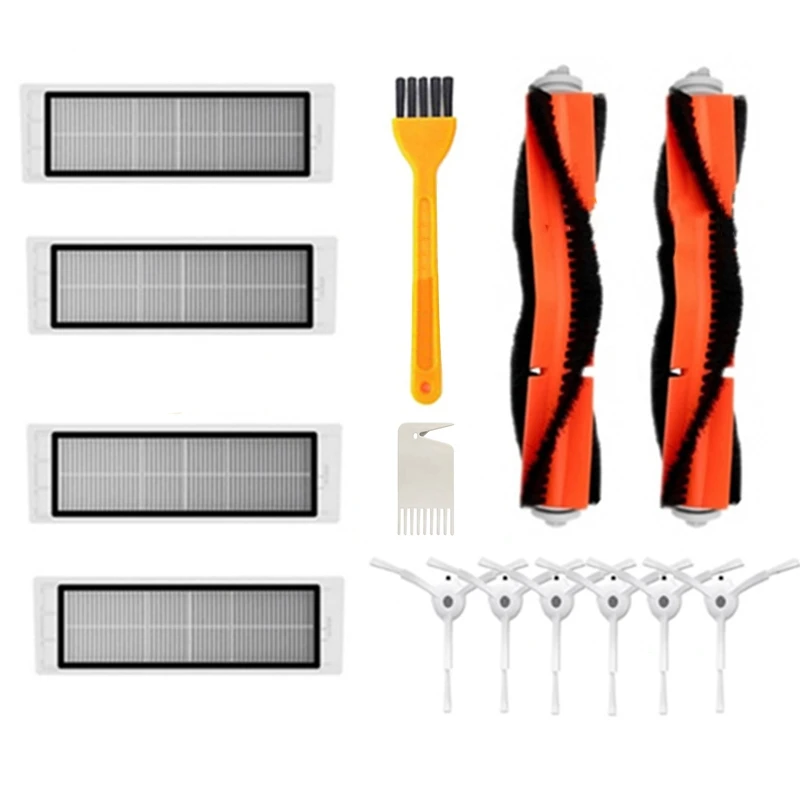 

Main Brush+Hepa Filter+Side Brush for Xiaomi Roborock S5 Robot Vacuum Cleaner Spare Parts Vacuum Cleaner Accessories