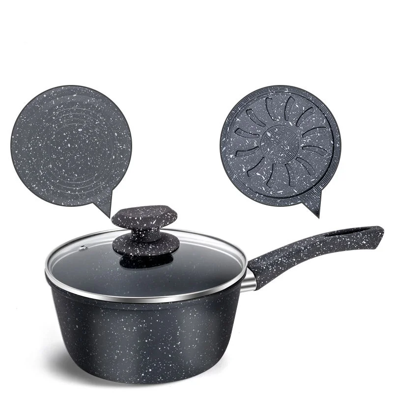 Молочный горшок с антипригарным покрытием Детская пищевая добавка маленький для