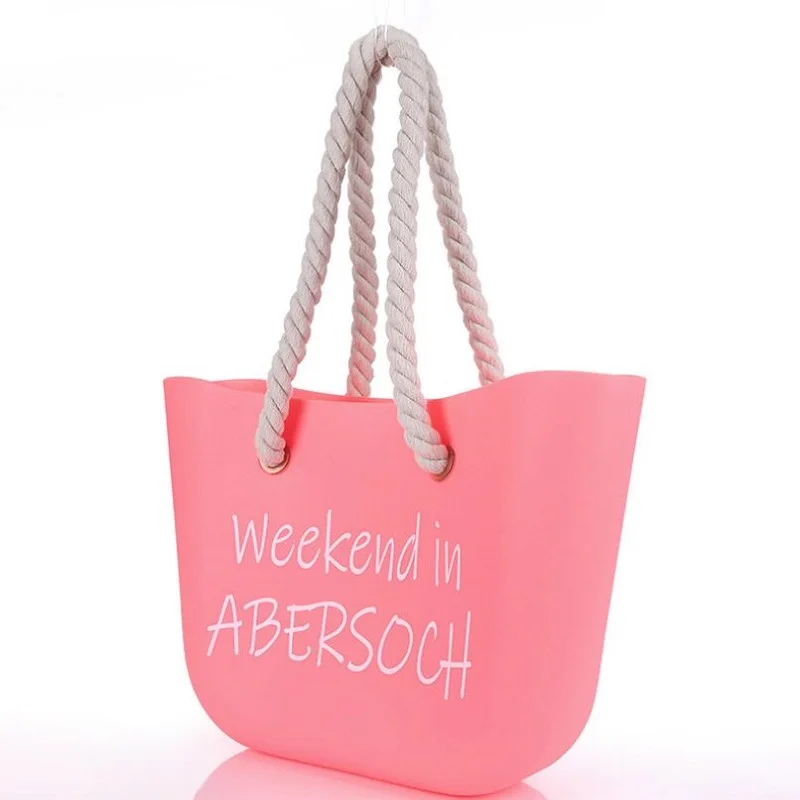 Поводок Jelly beach obag женская сумка с ручками Классическая отделка модная