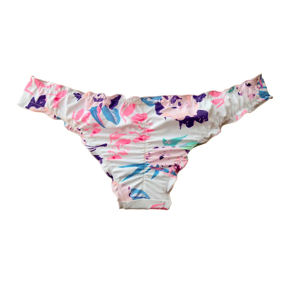 Женские трусы бикини с Т-образной спинкой кружевные купальные сексуальные