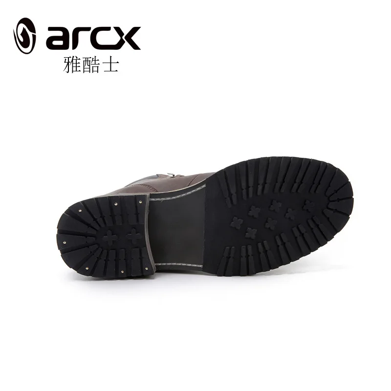 Байкерские ботинки ARCX кожаные для мотокросса мотоциклетные туристические