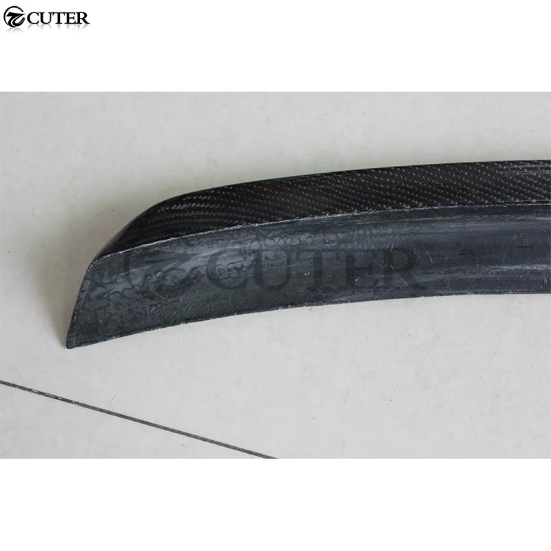 Автомобильный задний спойлер из углеродного волокна A4 B9 крылья для Audi Комплект