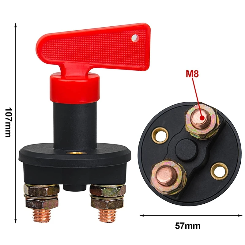 

Battery Kill Switch Isolator Cut OFF Power for Marine Car Boat RV ATV Auto Truck Vehicles