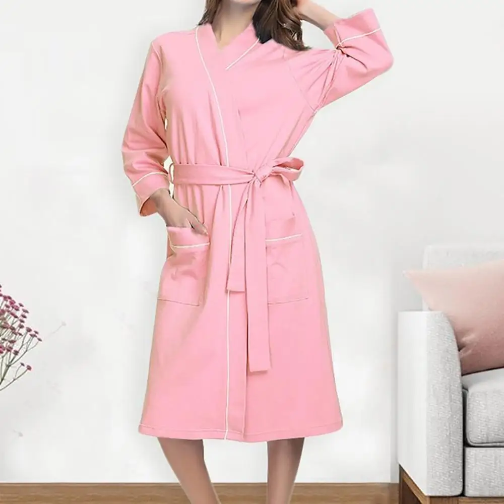 Ночная одежда женская повседневная для сна сексуальная однотонная летняя