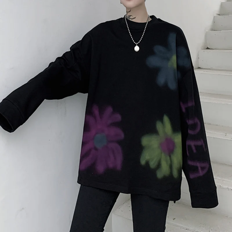 XITAO свитер с буквенным принтом новинка весны 2020 маленький свежий пуловер