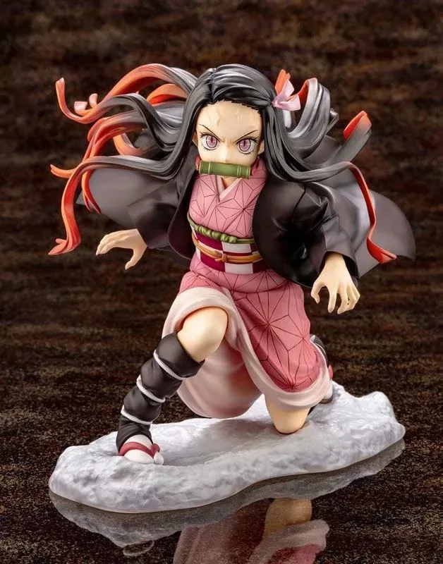 

2021 Newest Figures Kimetsu No Yaiba Demon Slayer Japan Anime Kamado Nezuko Cartoon Figure 15cmanime Figure Cartoon