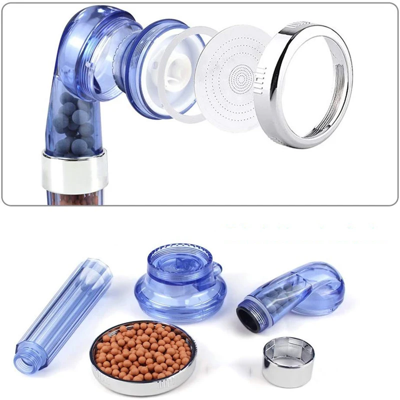 3 режима душ для ванной Регулируемый струйный насадка душа высокое давление