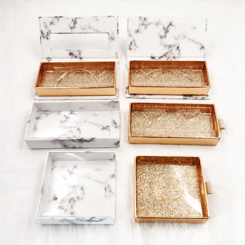 Iflovedekd 1Pcs Custom Eyelashes Packing Boxes Mink False Eyelash Lashes Package Customize Gift box Makeup case | Красота и здоровье