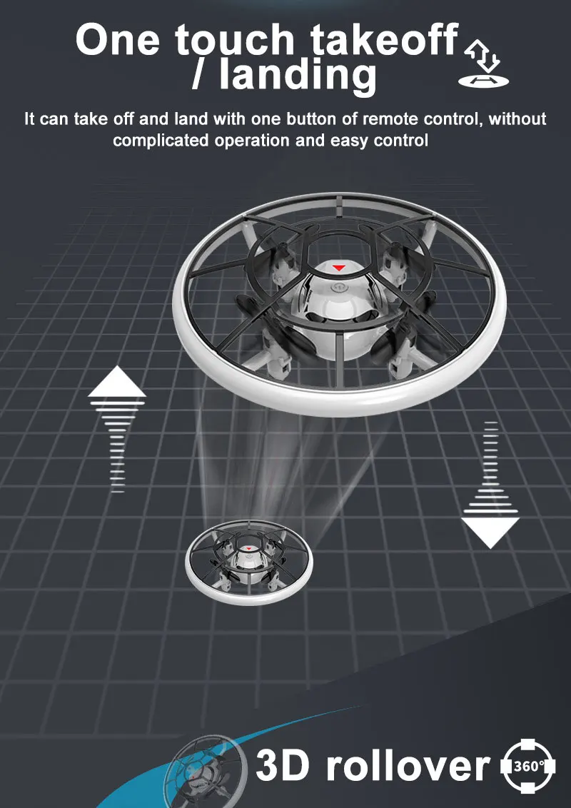 

S122 Mini Drones Helicopter RC UFO Aircraft Hand Sensing Infrared RC Helicopter Small Quadcopter Electric Induction Toys
