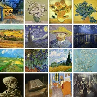 famous painter van gogh series 5d diy diamond painting oil painting picture diamond embroidery cross stitch home decoration