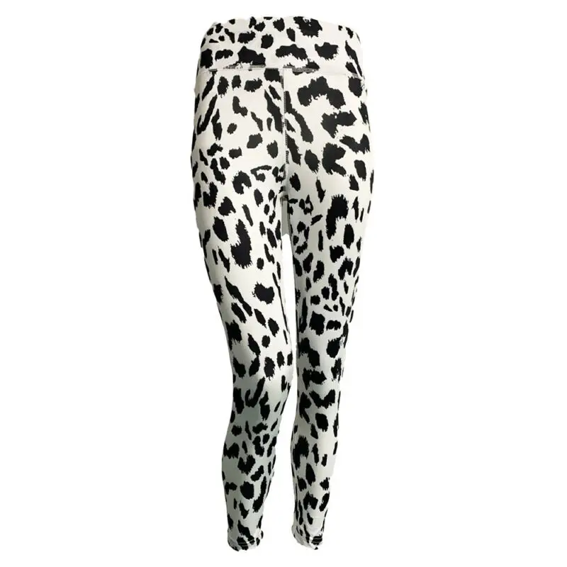 

Women Yoga Leggings Fitness Pants Sports Stretch Gym Trousers Leopard Fashion