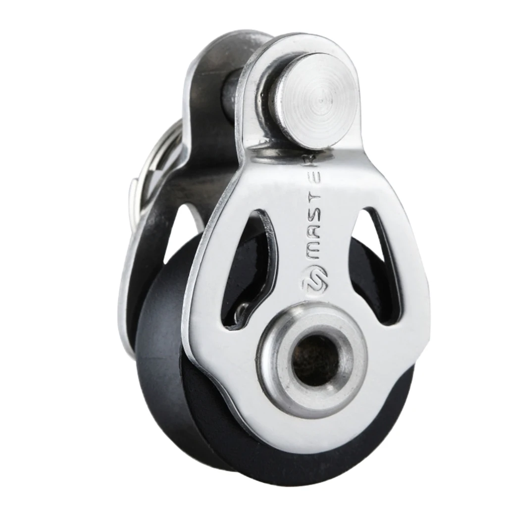 

16mm Single Ball Bearing Wheel Lifting Rope Pulley Roller Sailboat Block