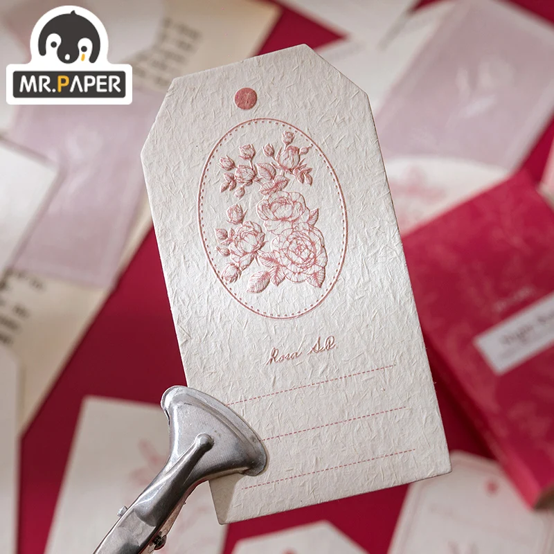 Mr. Paper 6 Дизайн травяная ладана бумага для печати этикеток Matchbox материал