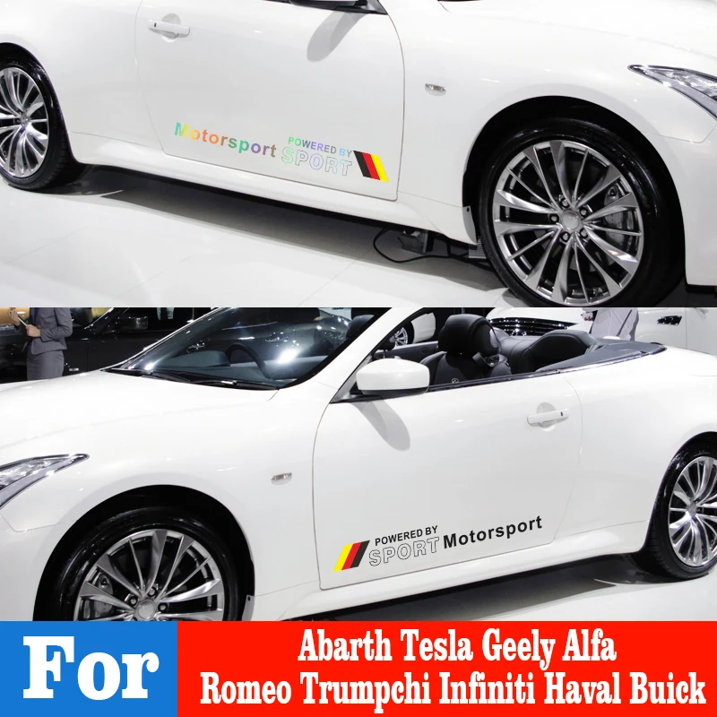 

Car Sticker For Abarth Tesla Geely Alfa Romeo Trumpchi Infiniti Haval Buick Auto Car Door Headlight Body Decoration Decal DIY