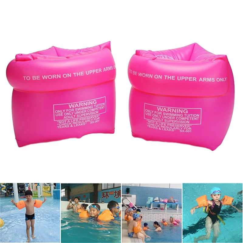 Flotadores de brazo inflables de alta calidad, bandas para nadar, mangas flotantes, anillos de nataci&oacute;n, Mangas de flotaci&oacute;n de tubo, env&iacute;o directo-0
