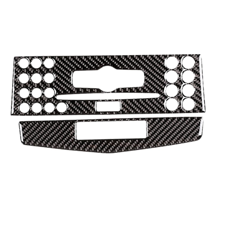 

Отделка панели центральной консоли, панель навигации центральной консоли из углеродного волокна подходит для Mercedes Benz C Class W204 2007-2010