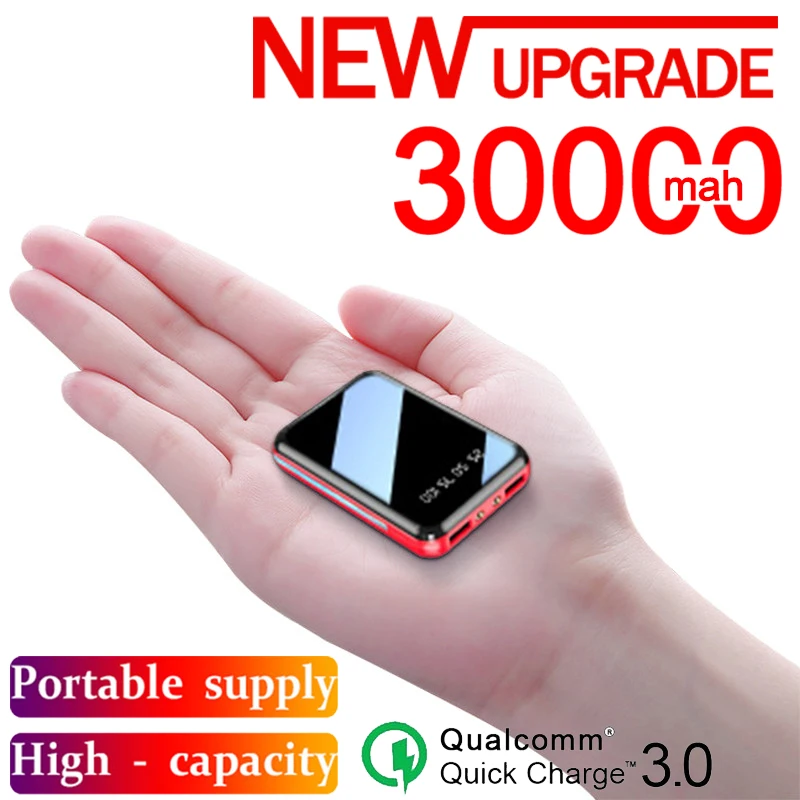 Внешний аккумулятор на 80000 мА · ч с USB портом для быстрой зарядки