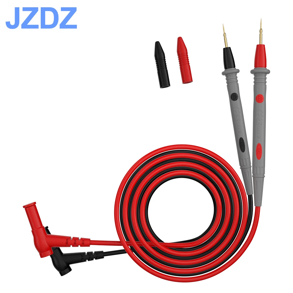 

JZDZ 1 pair Multi-meter Test Lead Probe Pin Needle Pen 4 mm Female Banana Plug Universal Electrical test tools J.30026