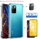 Чехол на Poco X3 GT , силиконовый чехол для телефона Xiaomi poco x3 Pro , чехол для Xiaomi poco x3 gt, противоударный чехол pocco m4, поко х3 про прозрачные чехлы Poko m3 M4 Pro 5G Capa Poco M4 Pro чохол