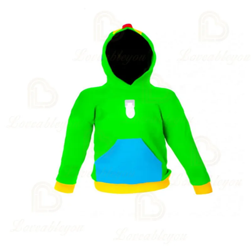 

Leon Kids Hoodie 2020 Splicing with Hoode Printing Red Hoodies with Male /female Fashion Logo for Every Day