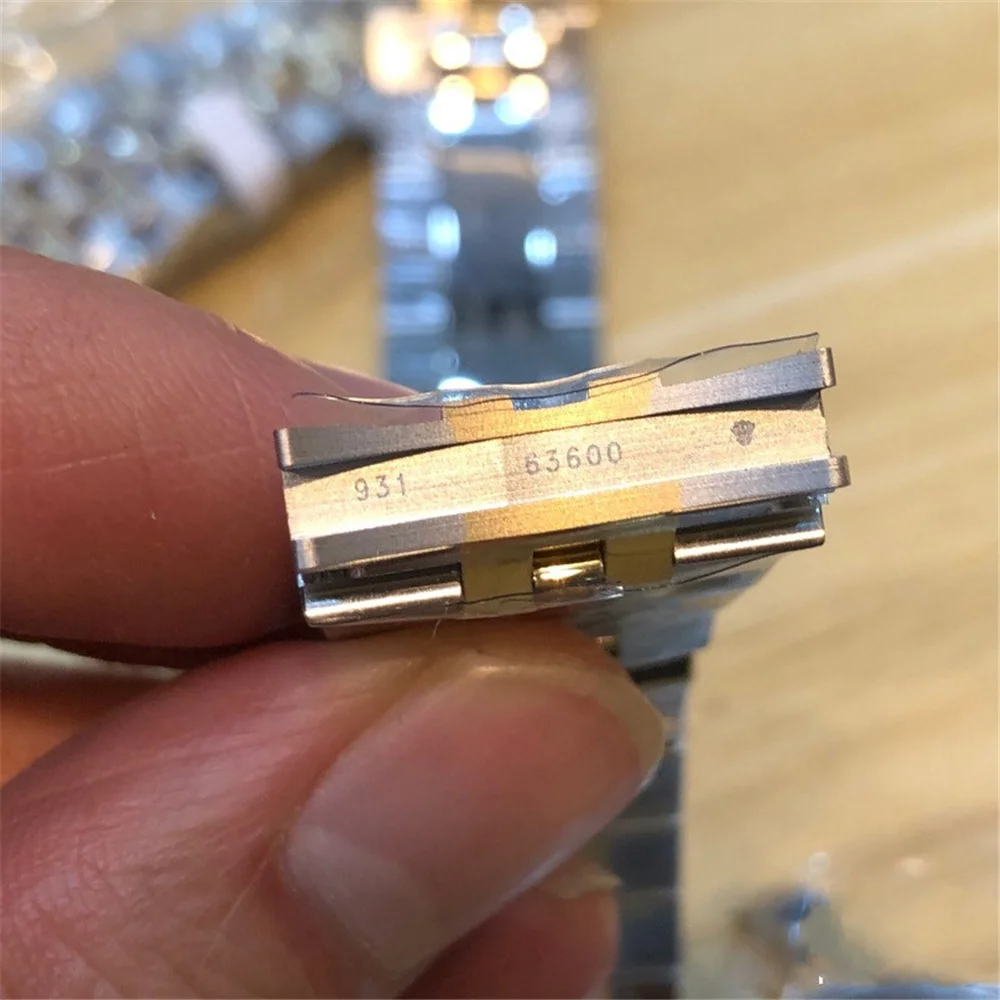 

AR Factory Man Woman Dateiust 3135 Movement Watch Parts, 126233 Watch Accessories for 36MM watch TT gold color