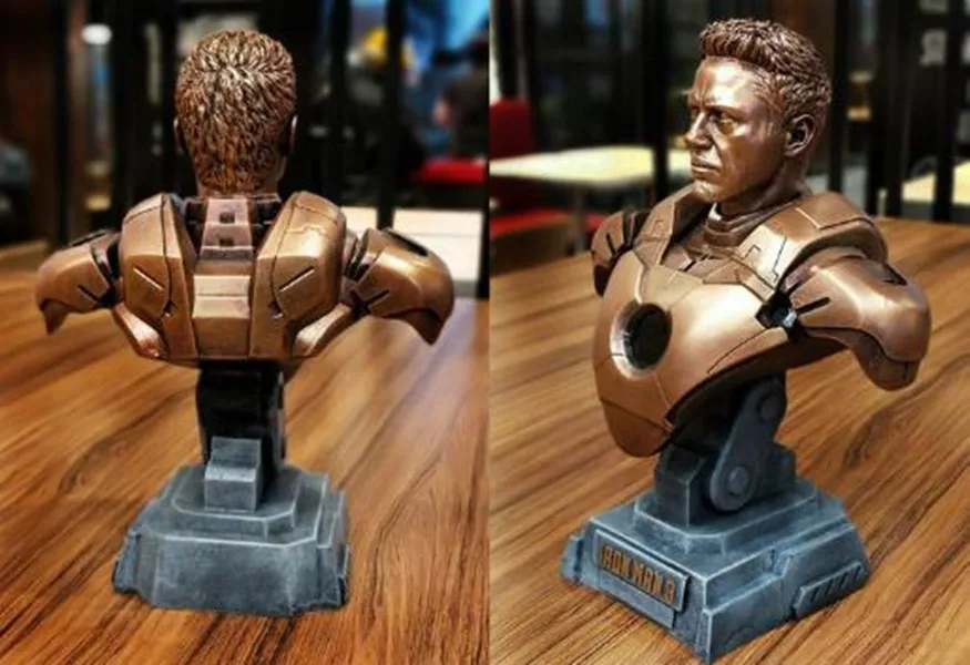 Marvel Legends союз Мстителей 3 Железный человек Tony Stark 1/4 статуя MK7|Игровые фигурки и