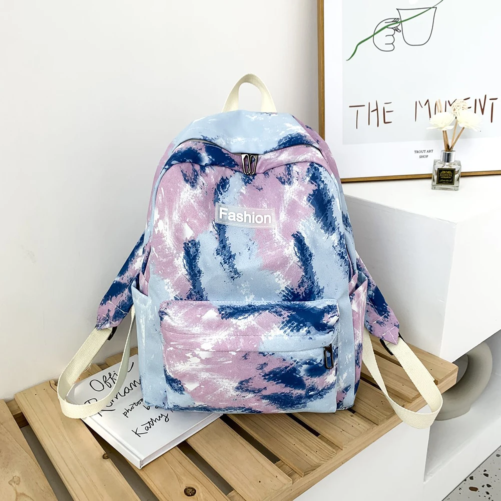 

Colorful Oxford Cloth Backpack Travel Daily Bagpack Women School Bags for Teenagers Girls Children Shoulder School Bag