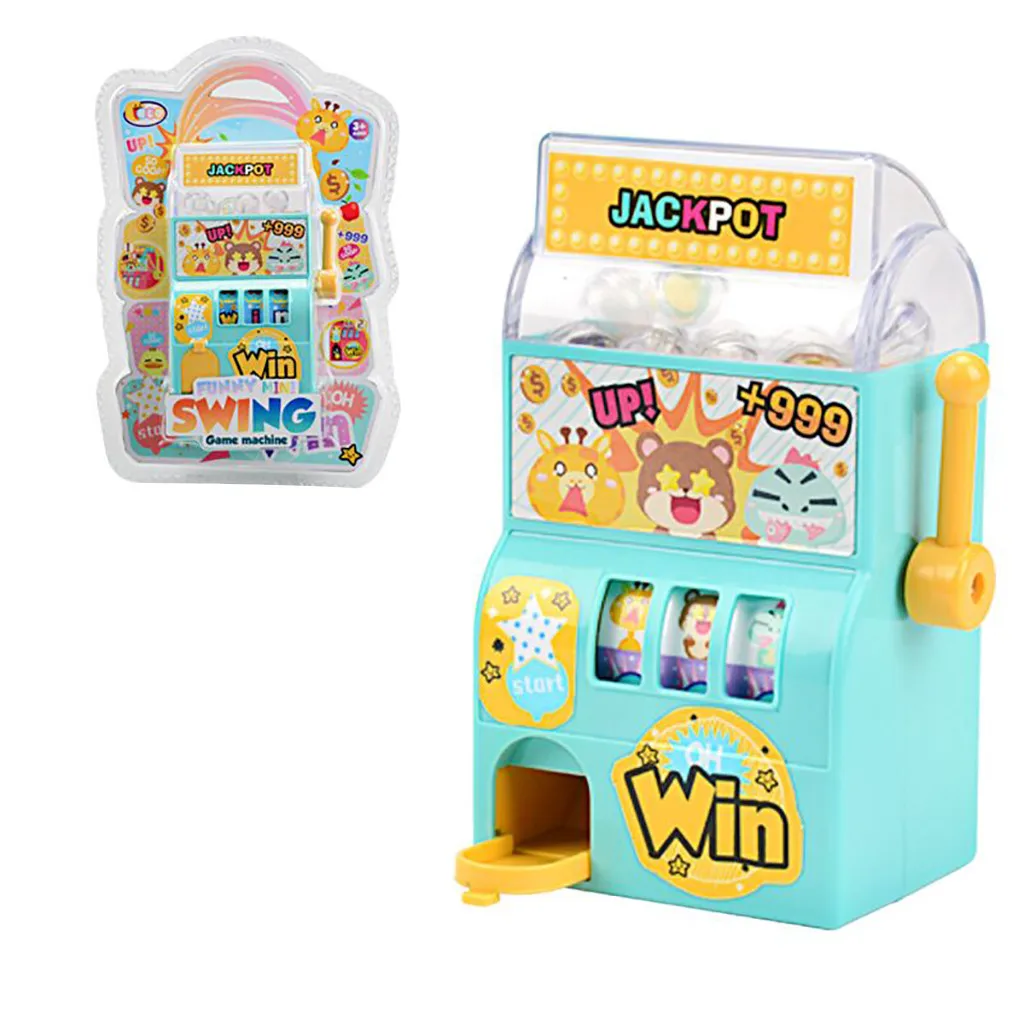 1 шт. Lucky Mini Doll Jackpot слот машина антистресс Развивающие игрушки для детей игры подарки на день рождения Дети безопасная машина# p4